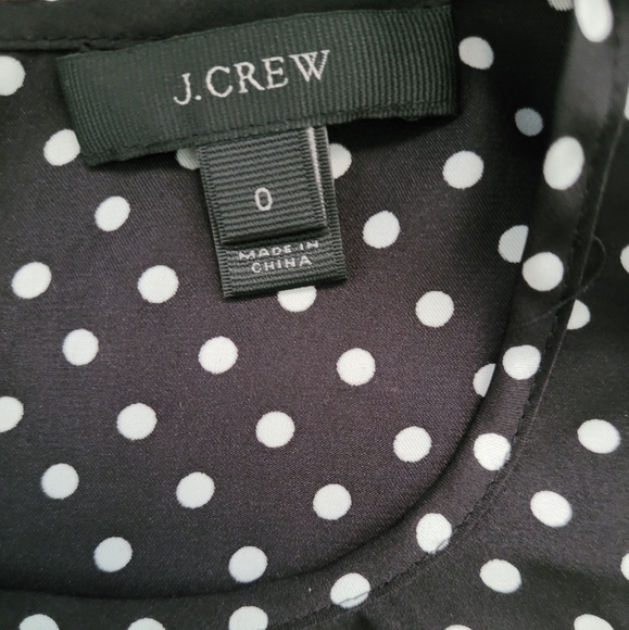 J Crew Cap Sleeve Blouse Size 0 EUC! - Picture 2 of 4